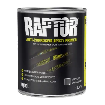 Preview: RAPTOR Anti-Corrosive Epoxy Primer Set inkl. Härter 1,5 L